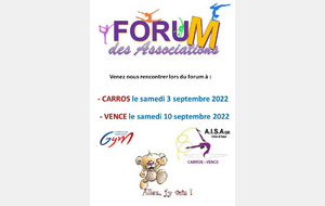 Forum des Associations de Carros
