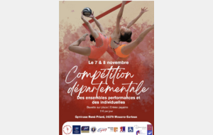 Championnat DEPARTEMENTAL (indiv + ensembles nationaux)